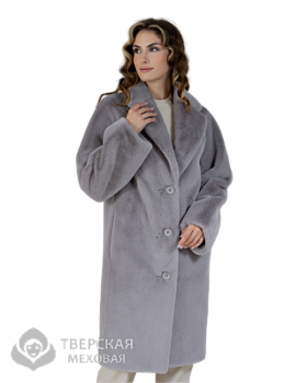 Пальто из эко рекса "Счастье"